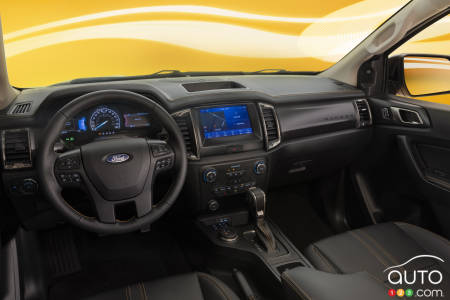 2022 Ford Ranger Splash, interior